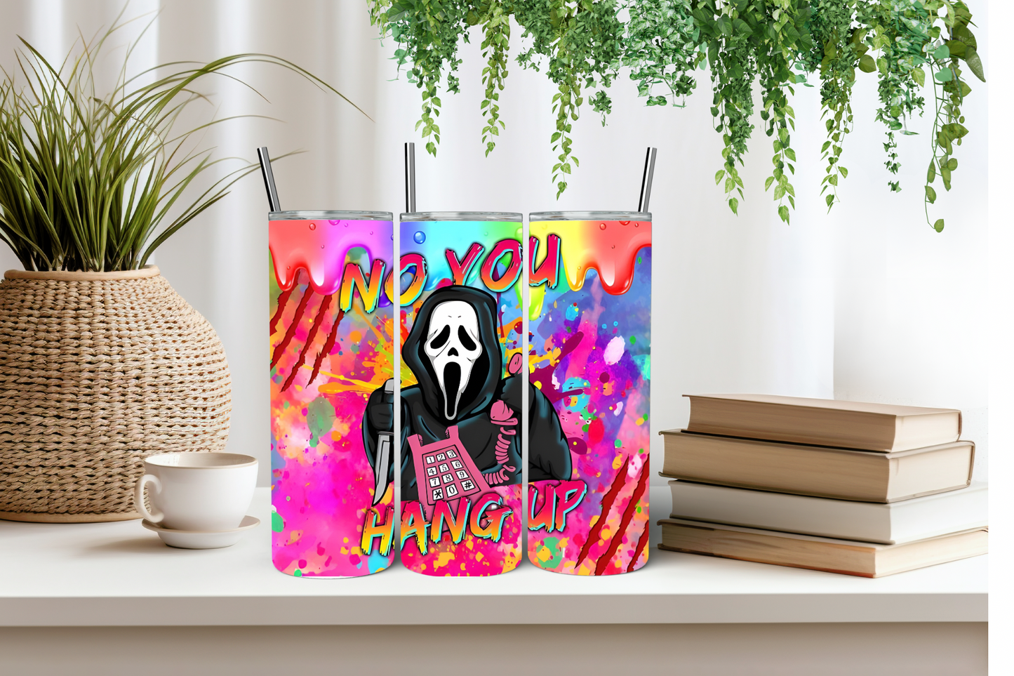 Hang up tumbler
