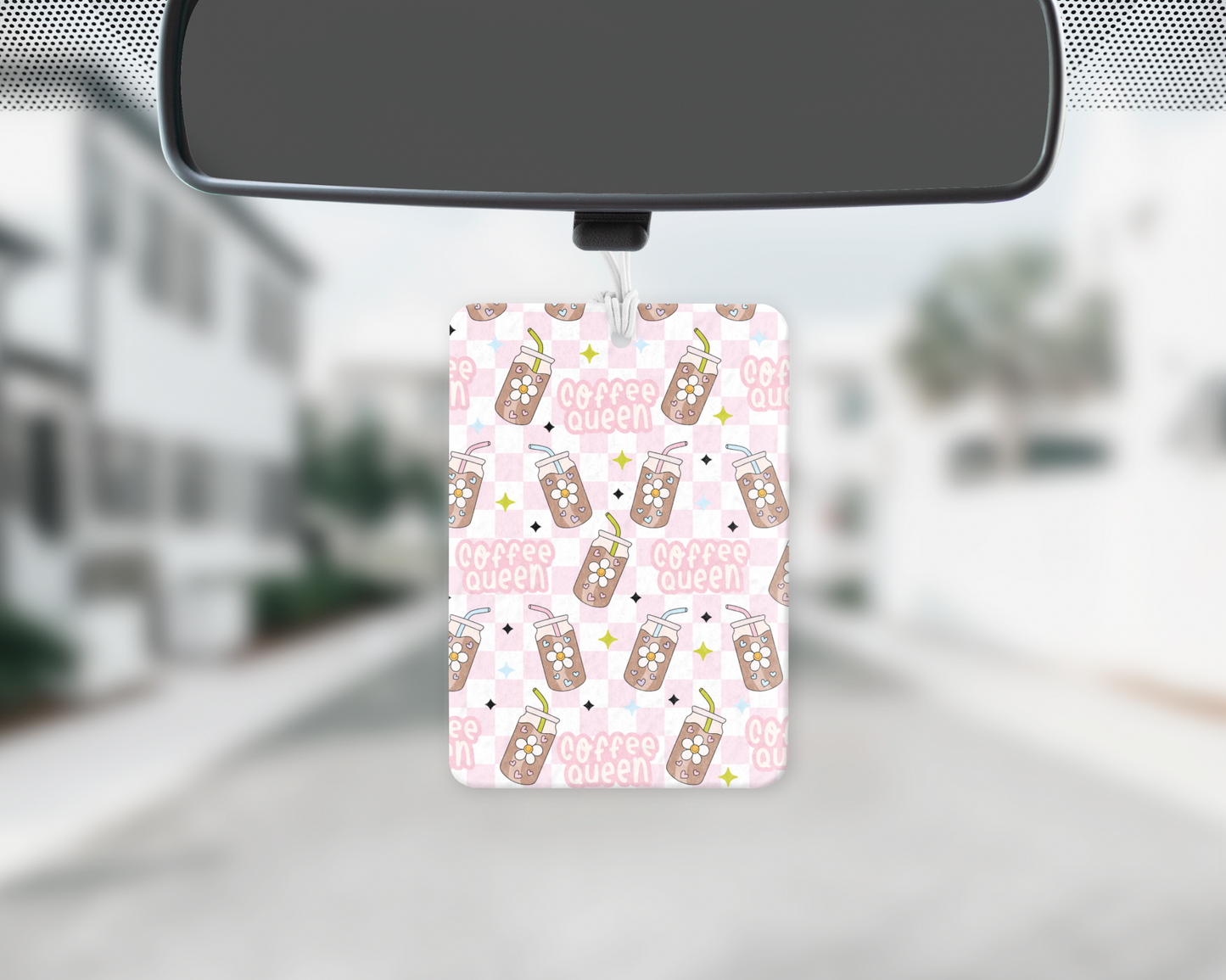 Coffee queen car freshie