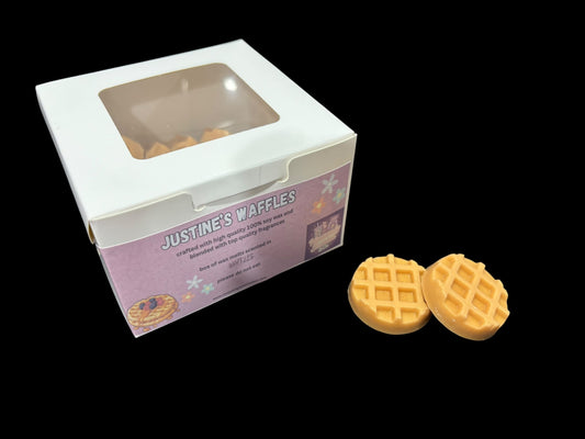 Justine’s waffle wax melt