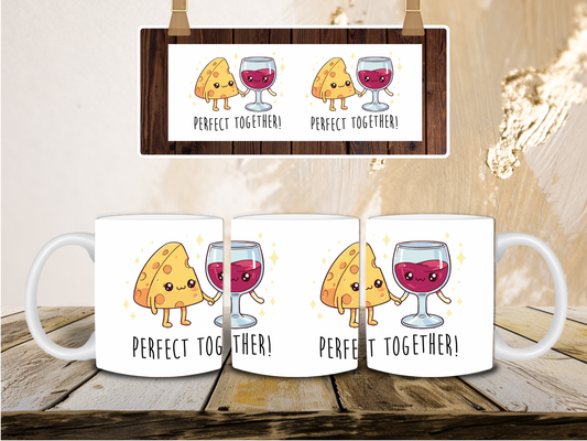 Cheese and wine mug