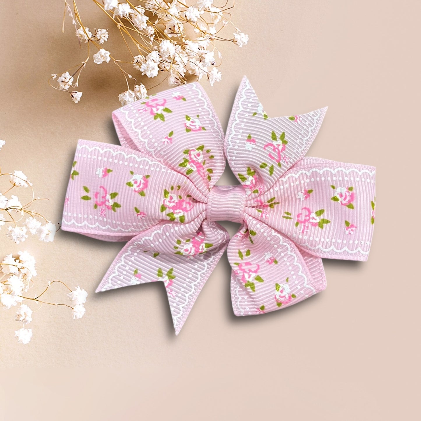 Ribbon style bow