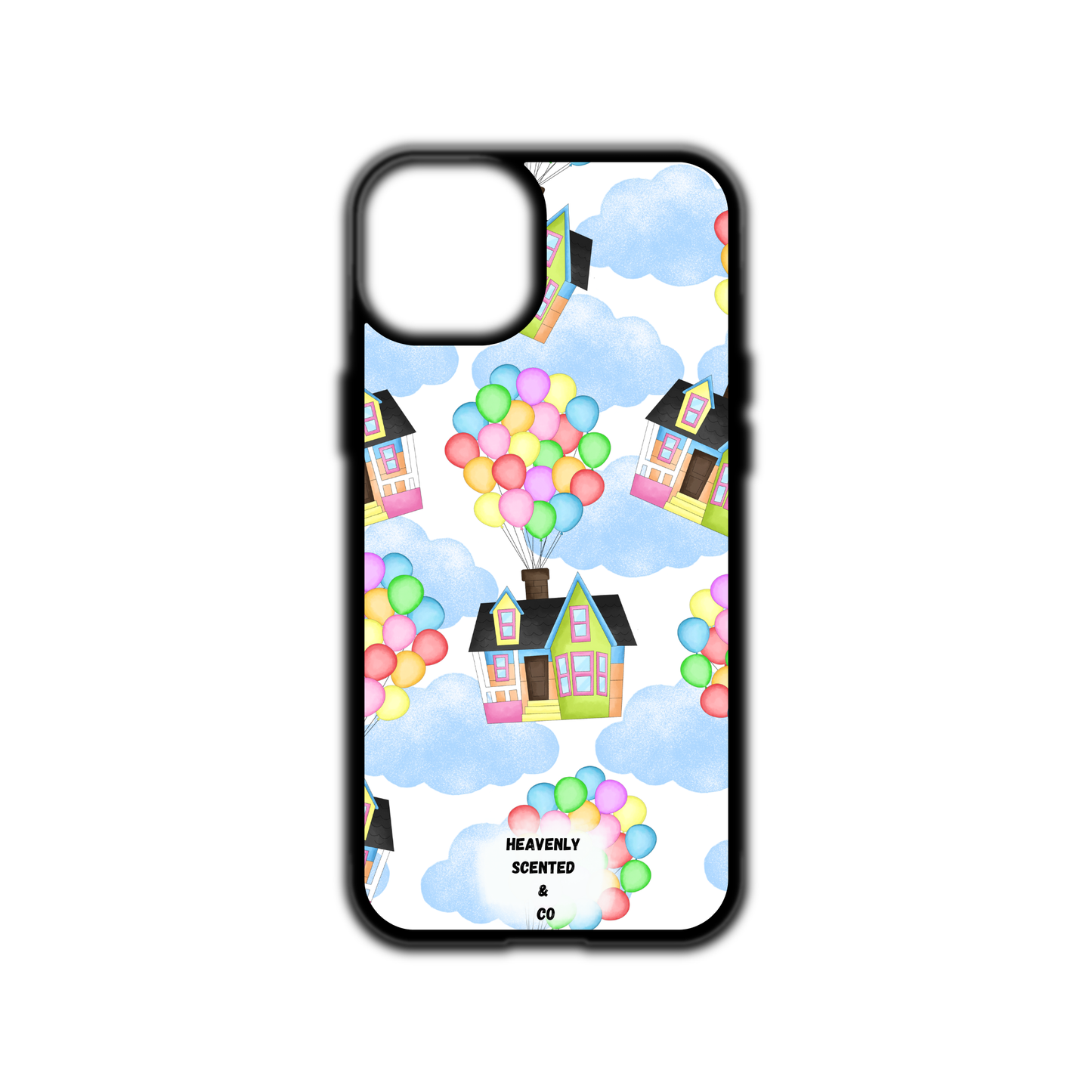 Balloon house iPhone case