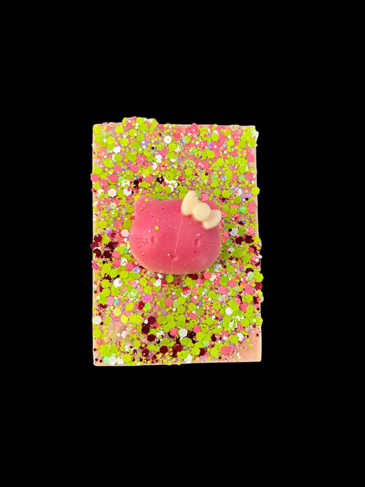 Kitty Christmas slab wax melts
