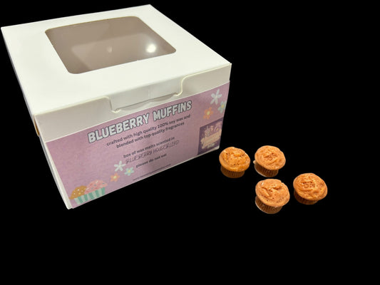 Mini blueberry muffin wax melts