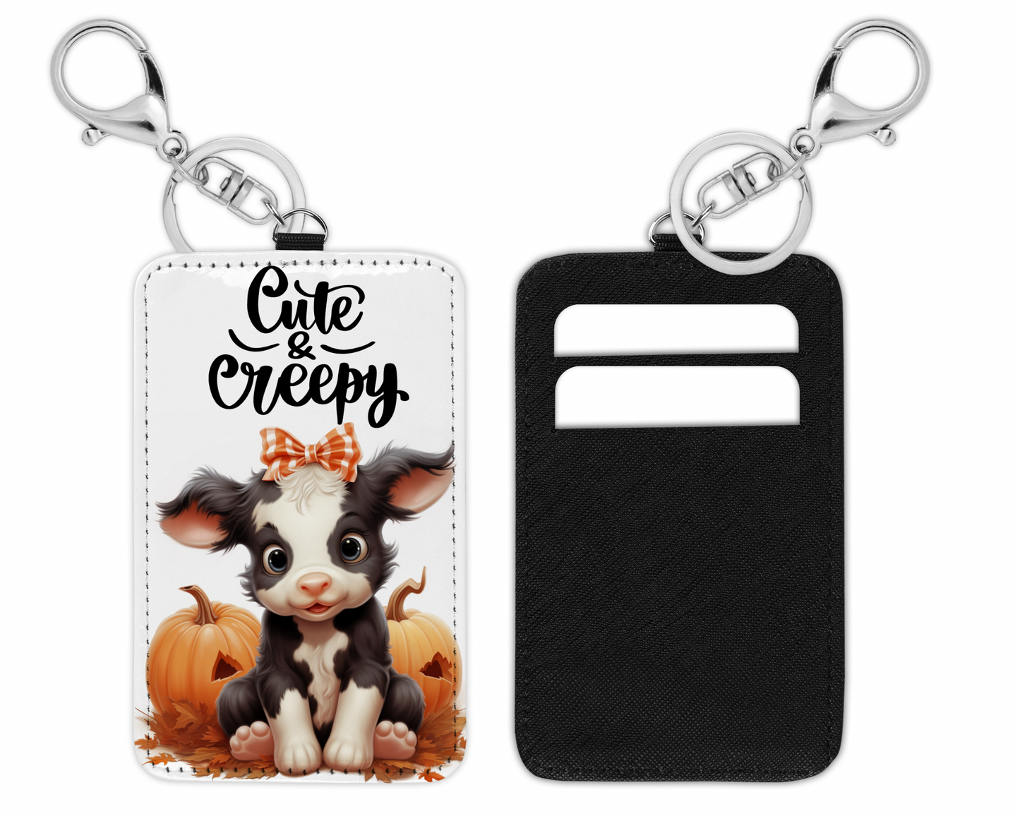 Cute and creepy card holder