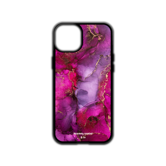 Pink marble iPhone case