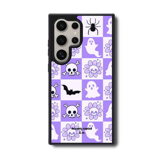 Purple horror Samsung case