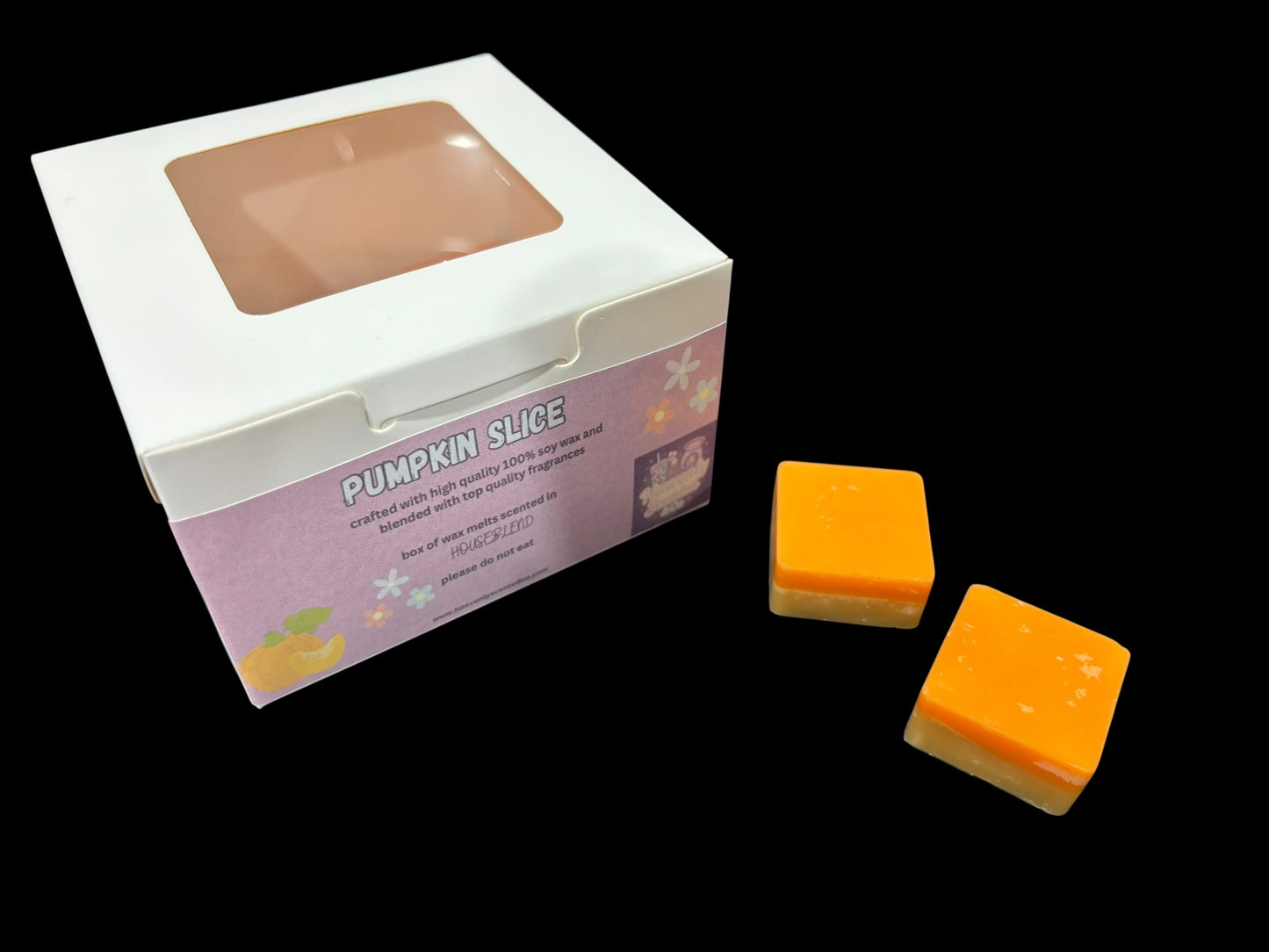 Mini pumpkin slice wax melts