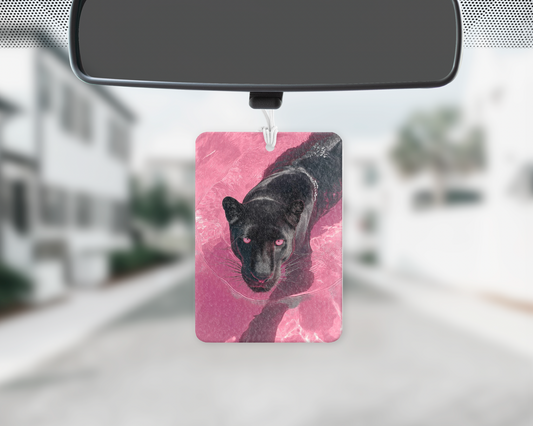 Black panther car freshie