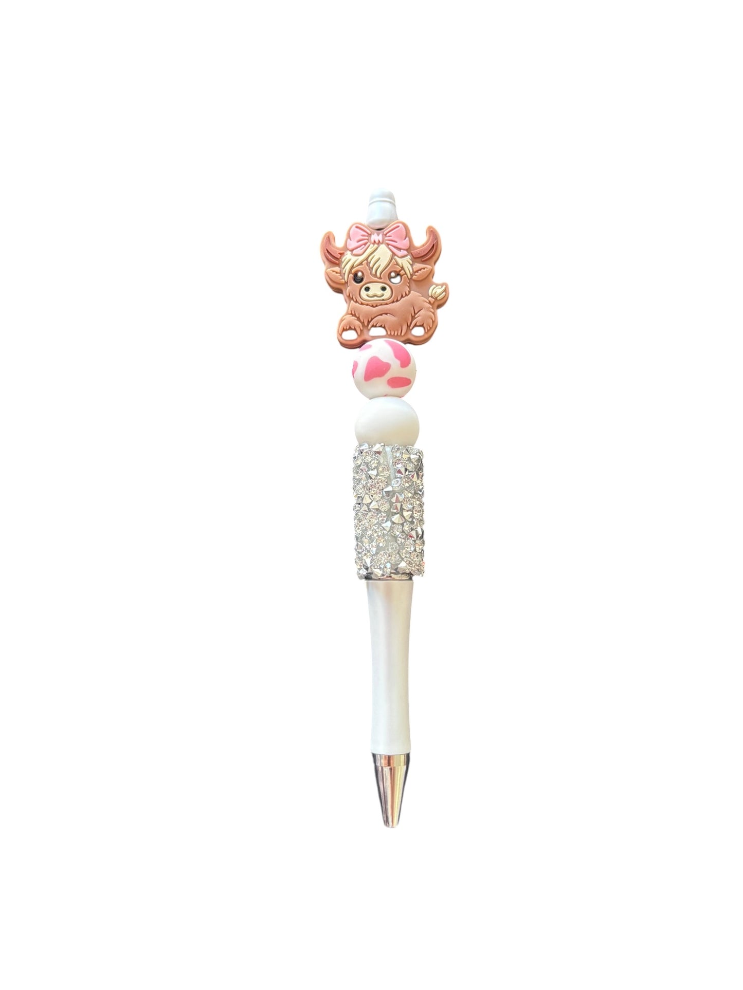 Baby pink highland cow pen