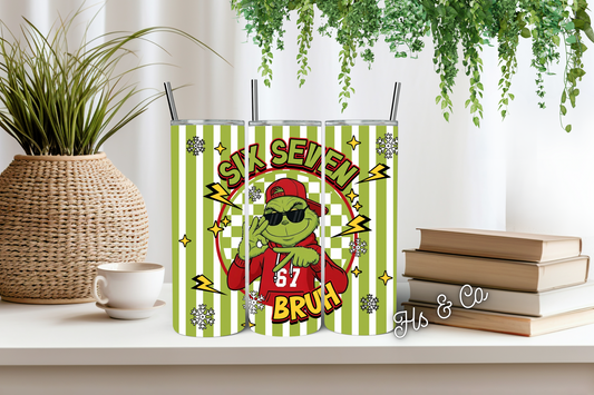 67 grinch tumbler