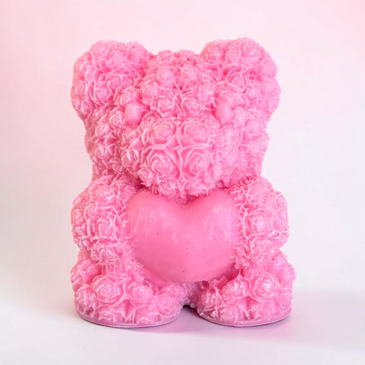 Rosey bear wax melt