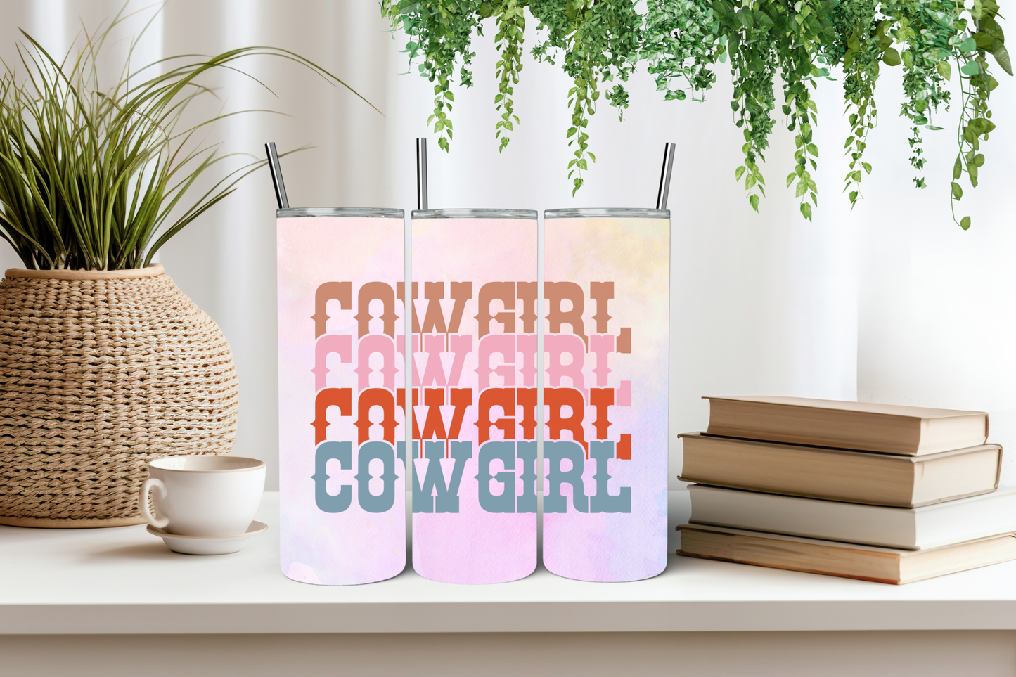 Cowgirl tumbler