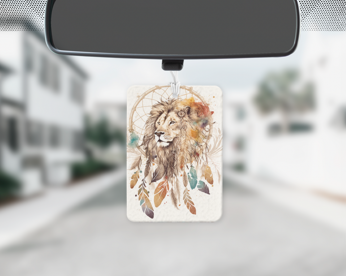 Lion car freshie