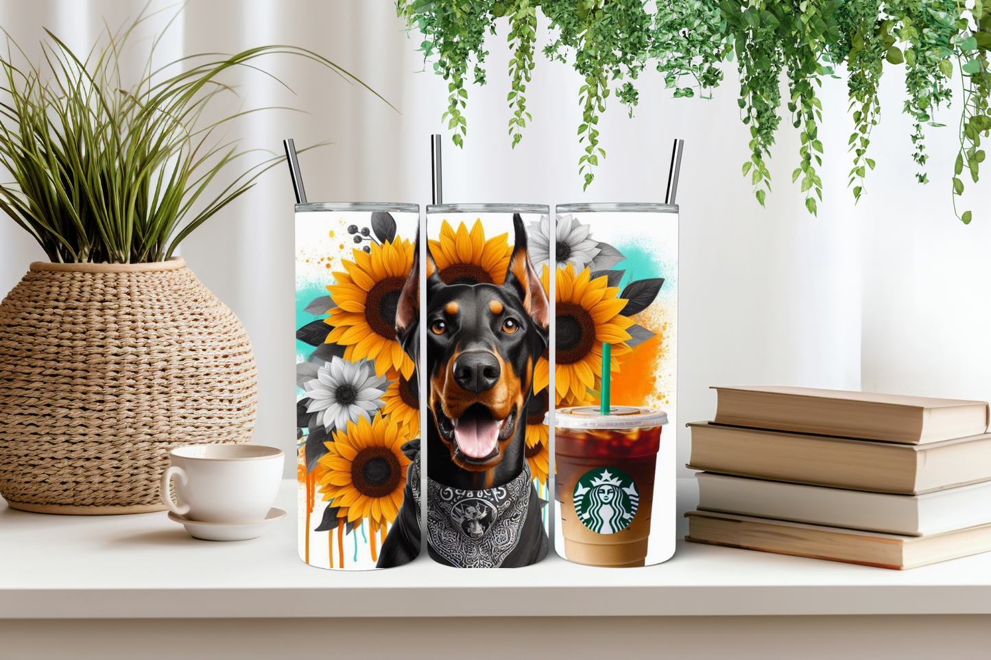 Gangster Doberman tumbler