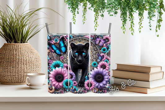 Black panther tumbler