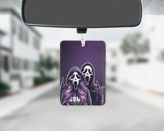 Scream goals car freshie