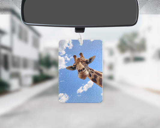 Giraffe car freshie