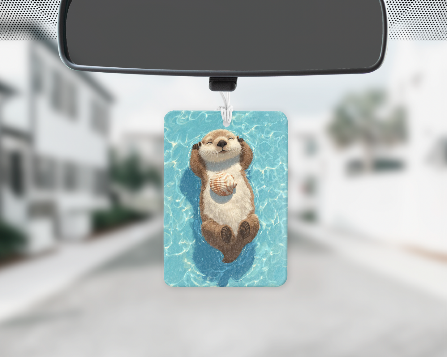 Baby otter car freshie ￼