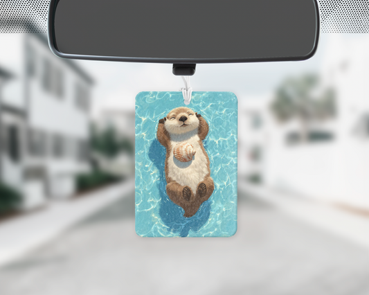 Baby otter car freshie ￼