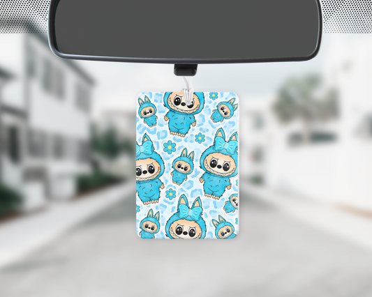 Blue bubu car freshie
