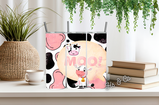 Moo cow tumbler