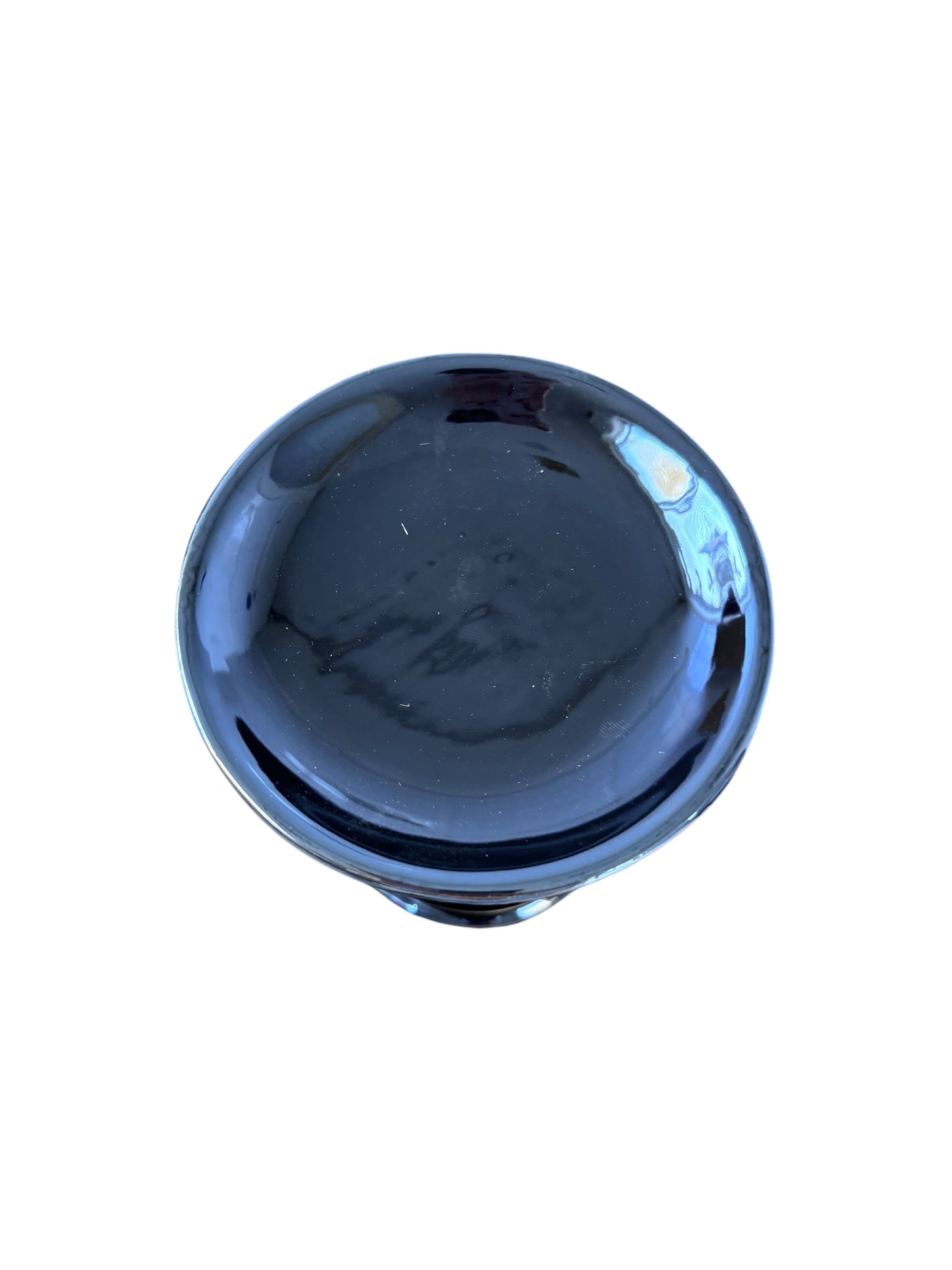 Metallic blueish blackish tealight warmer