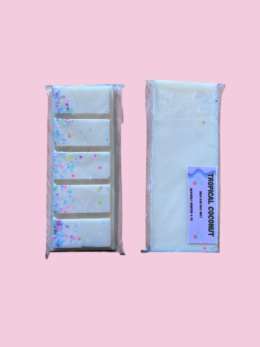 Tropical coconut snapbar wax melt