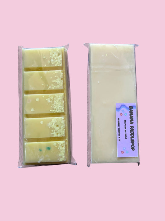 Banana paddlepop snapbar wax melt