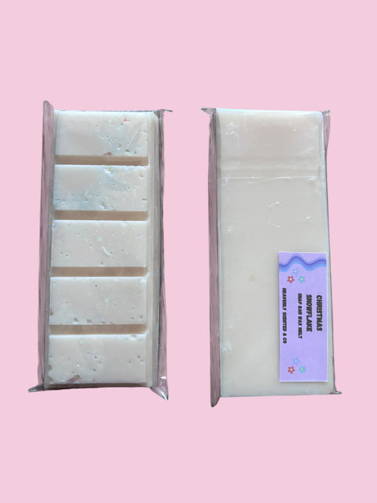 Christmas snowflake snapbar wax melt