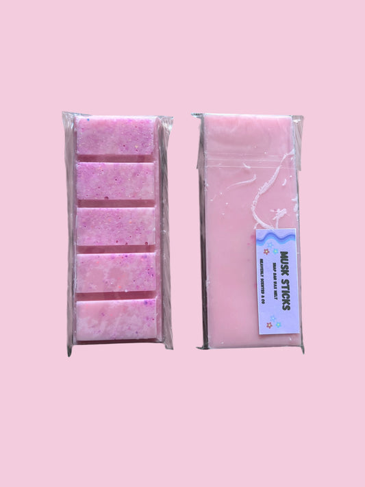 Musk sticks snapbar wax melt
