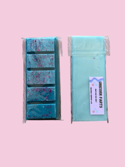 Unicorn farts snapbar wax melt