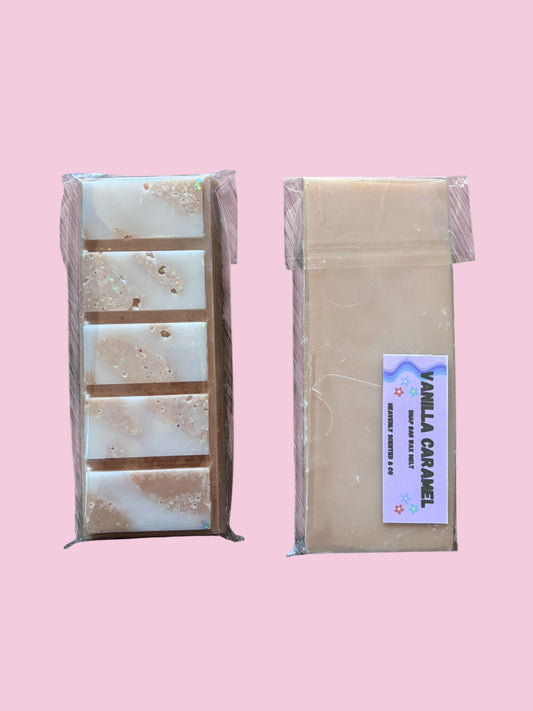 Vanilla caramel snapbar wax melt