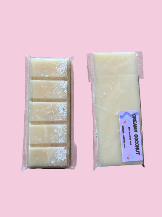Creamy coconut snapbar wax melt