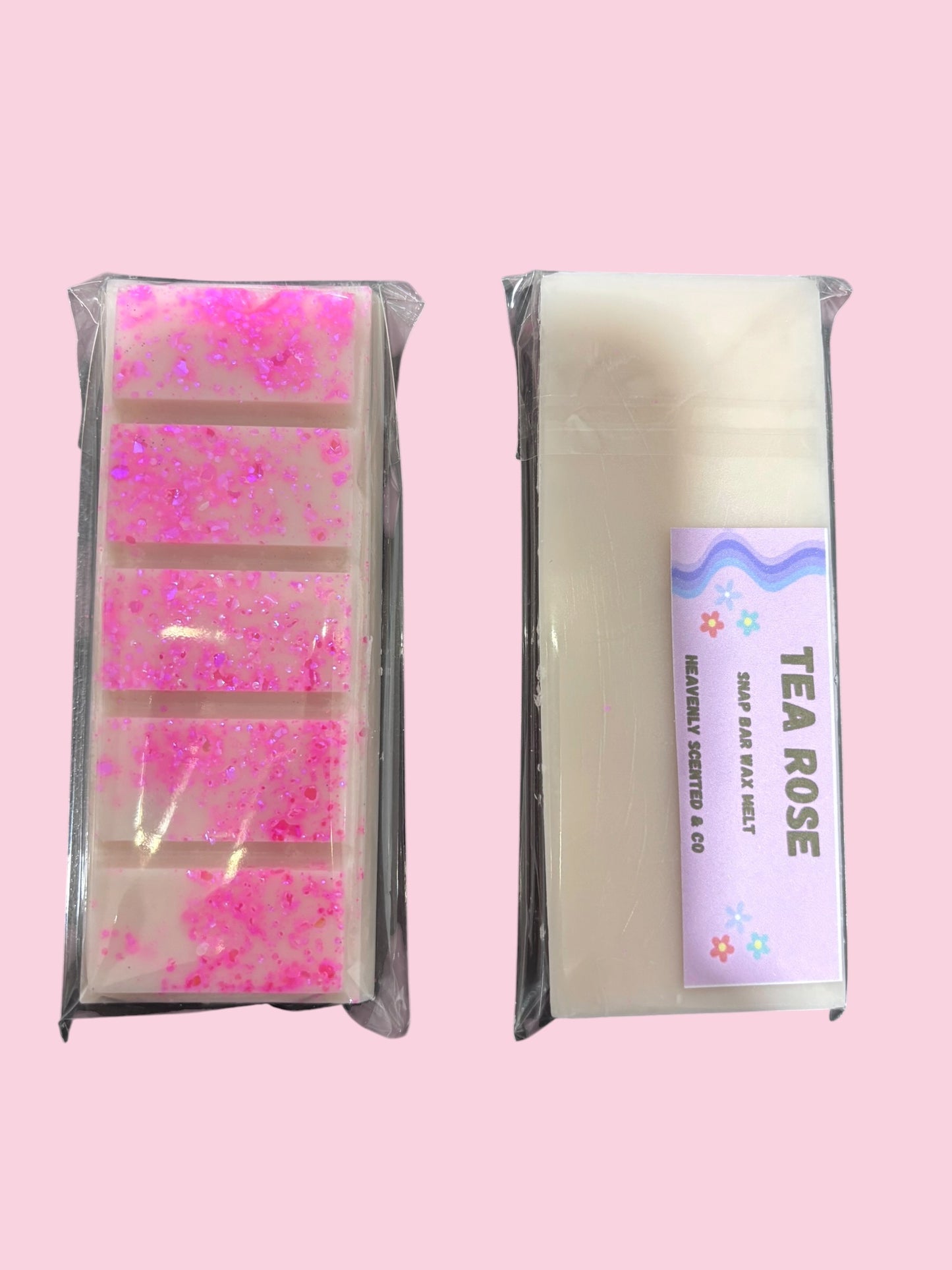 Tea rose snapbar wax melt