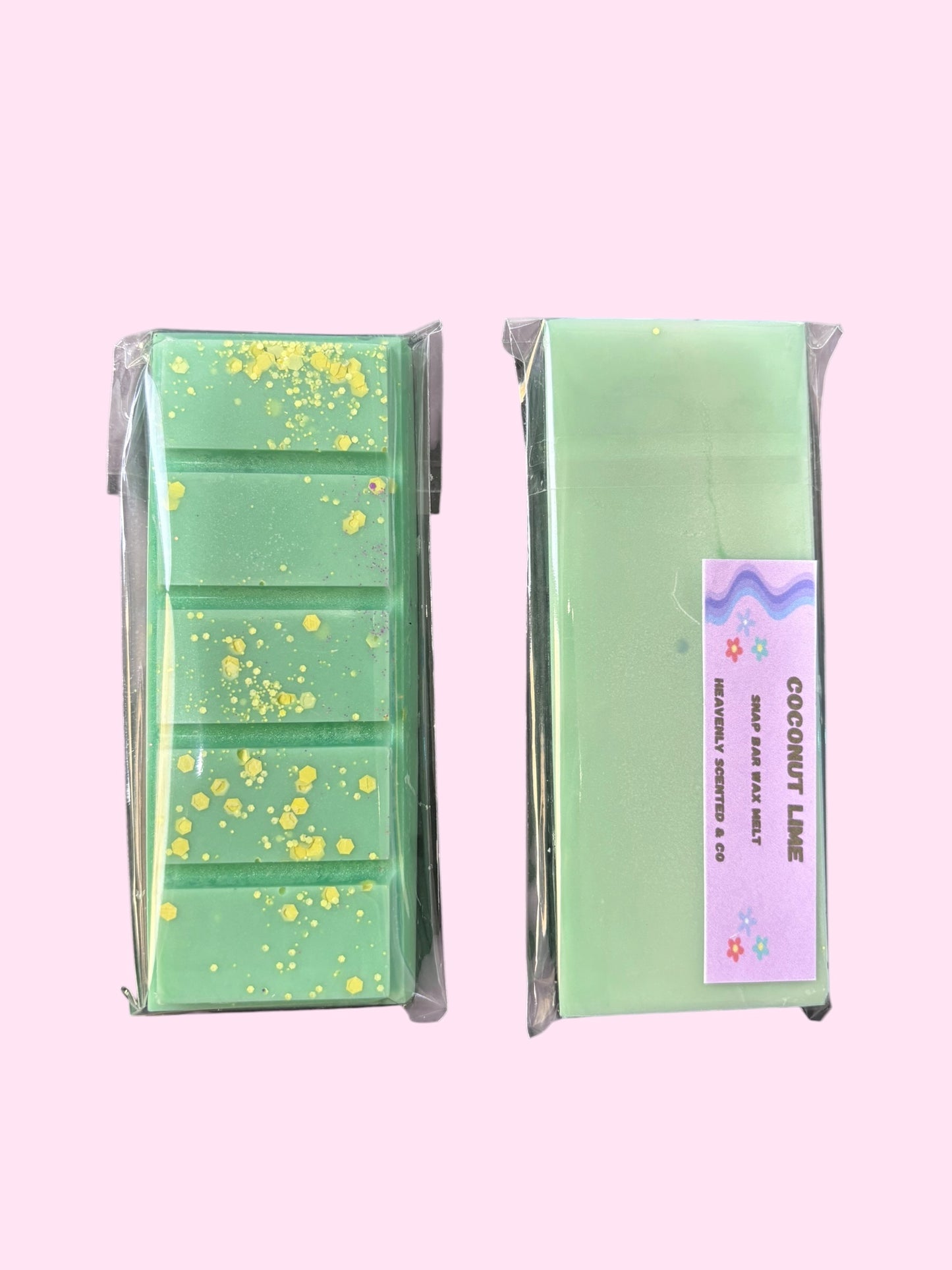 Coconut lime snapbar wax melt