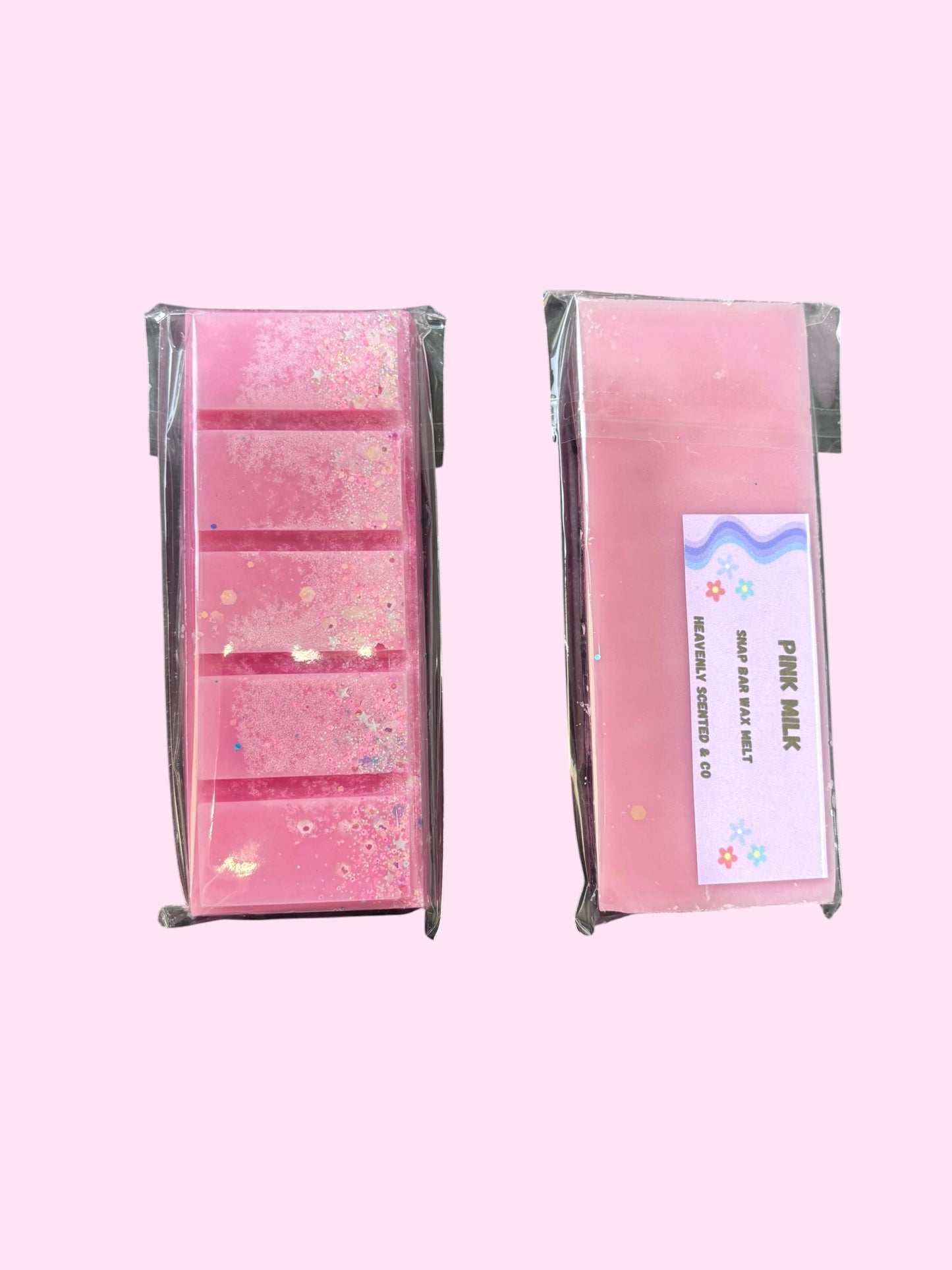 Pink milk snapbar wax melt
