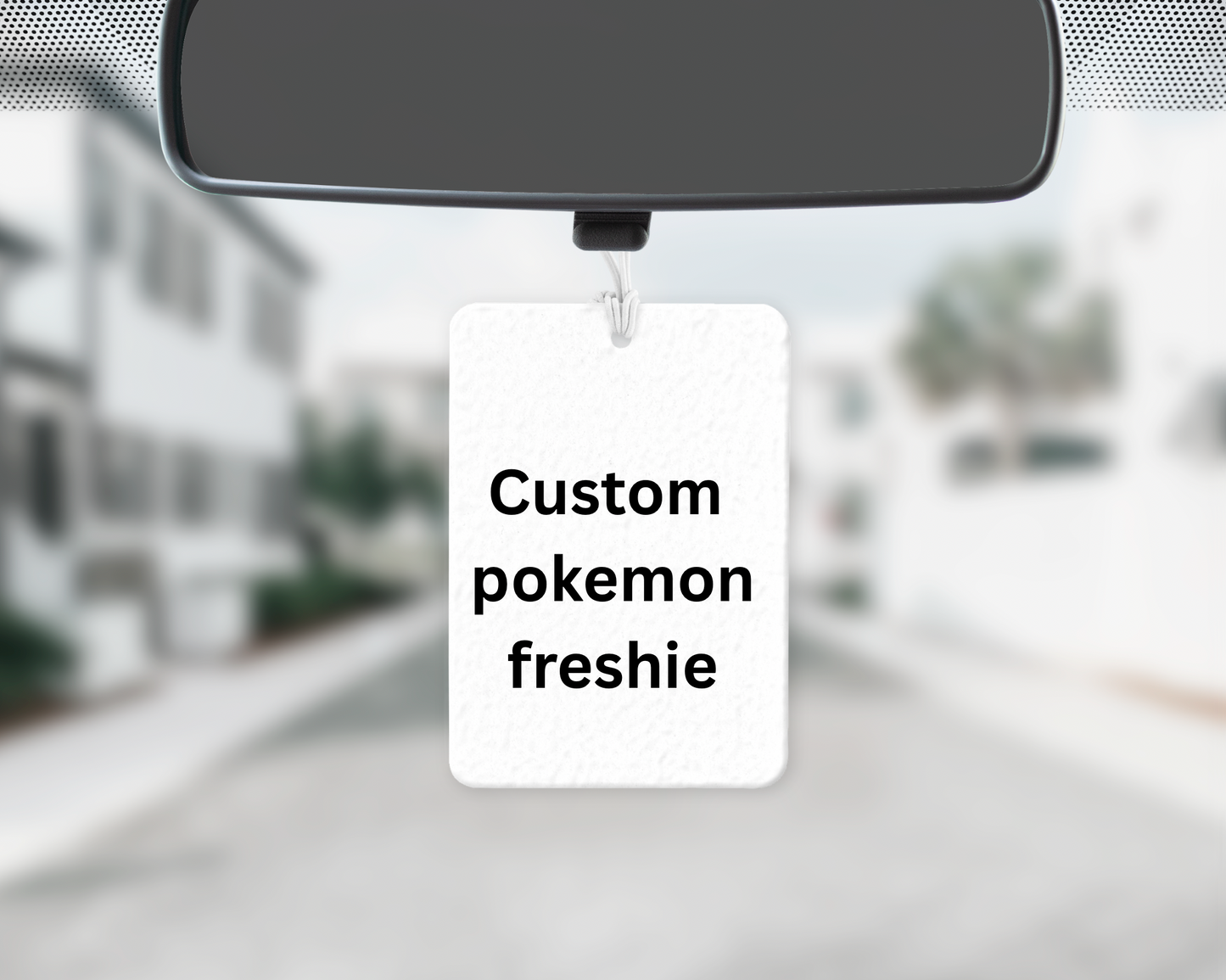 Custom pokemon car freshie (please read description)