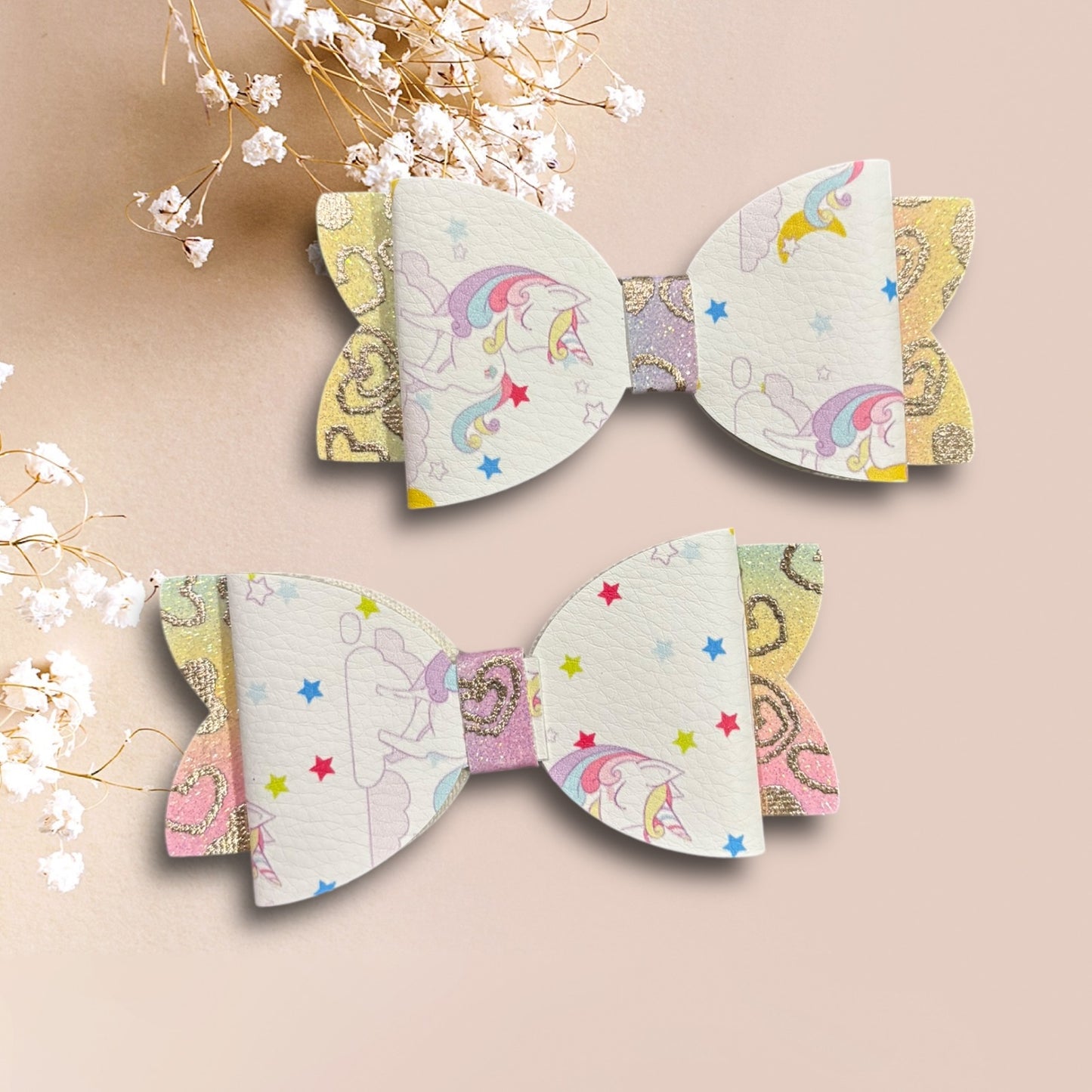 Unicorn dreaming bow