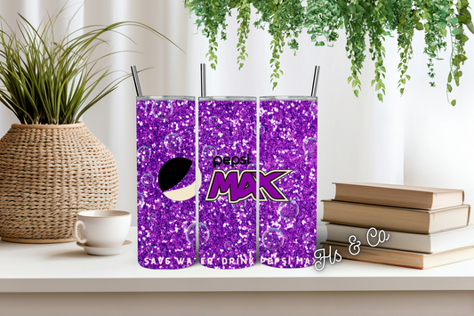 Purple Pepsi max tumbler