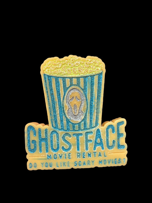 Ghost face wax melt