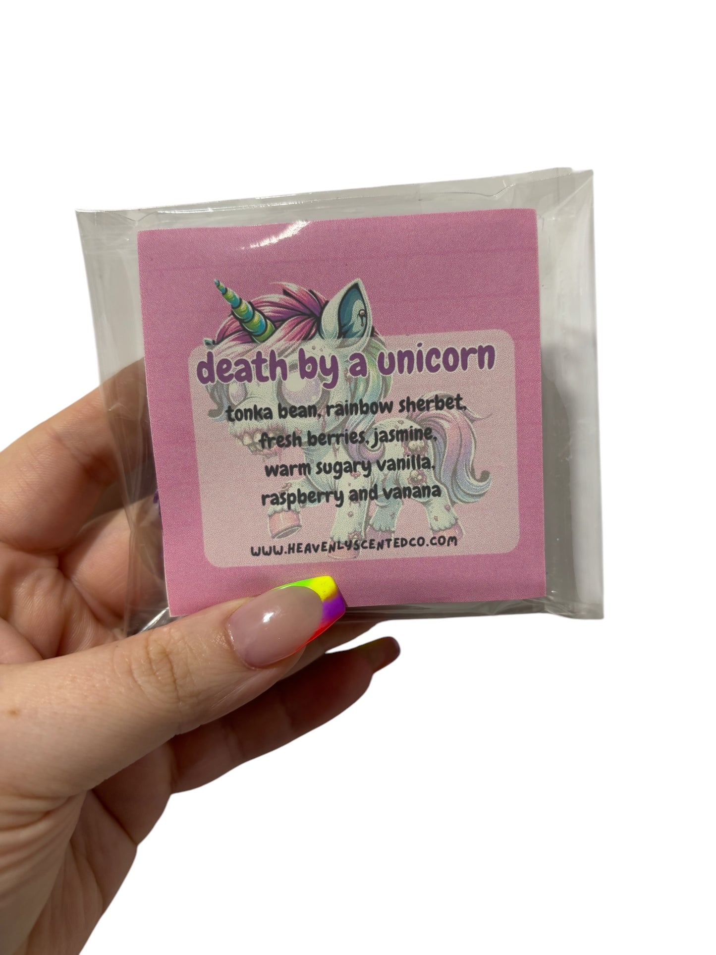 Death by a unicorn wax melt