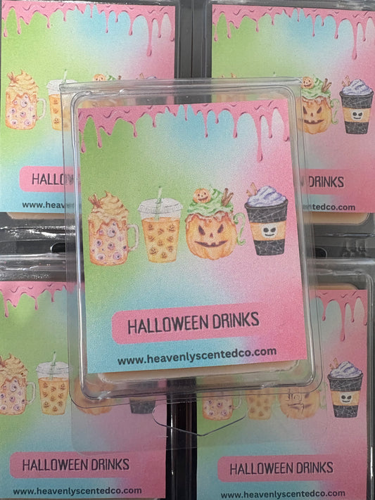 Halloween drink clam shell wax melt