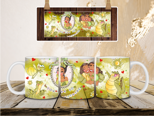 Princess and the frog mug