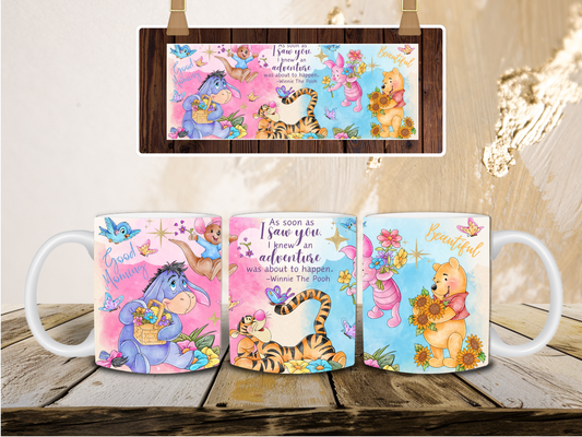 Winnie and friends mug