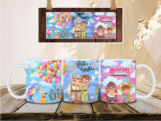 Up, up, up mug