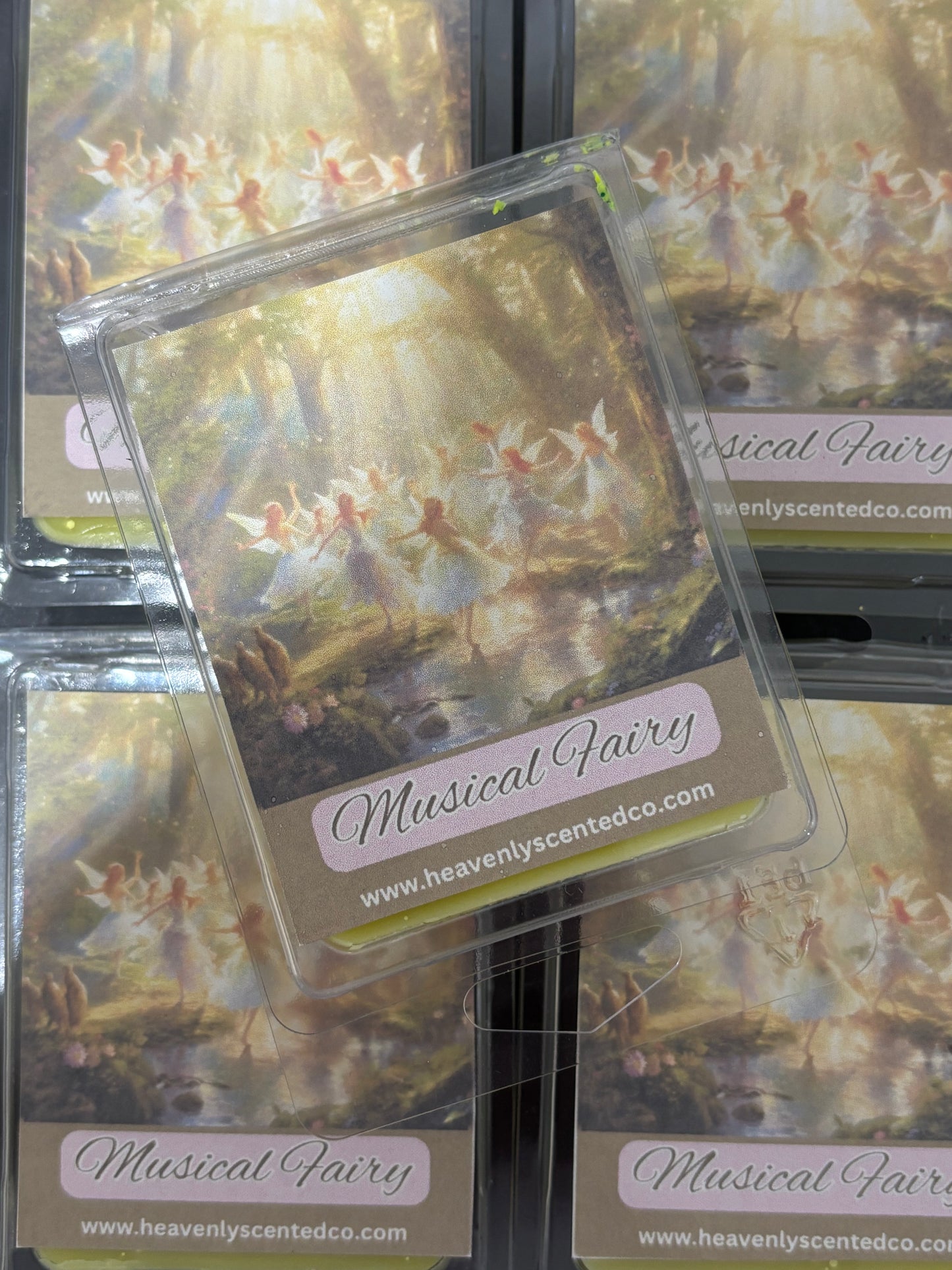 Musical fairy clam shell wax melts