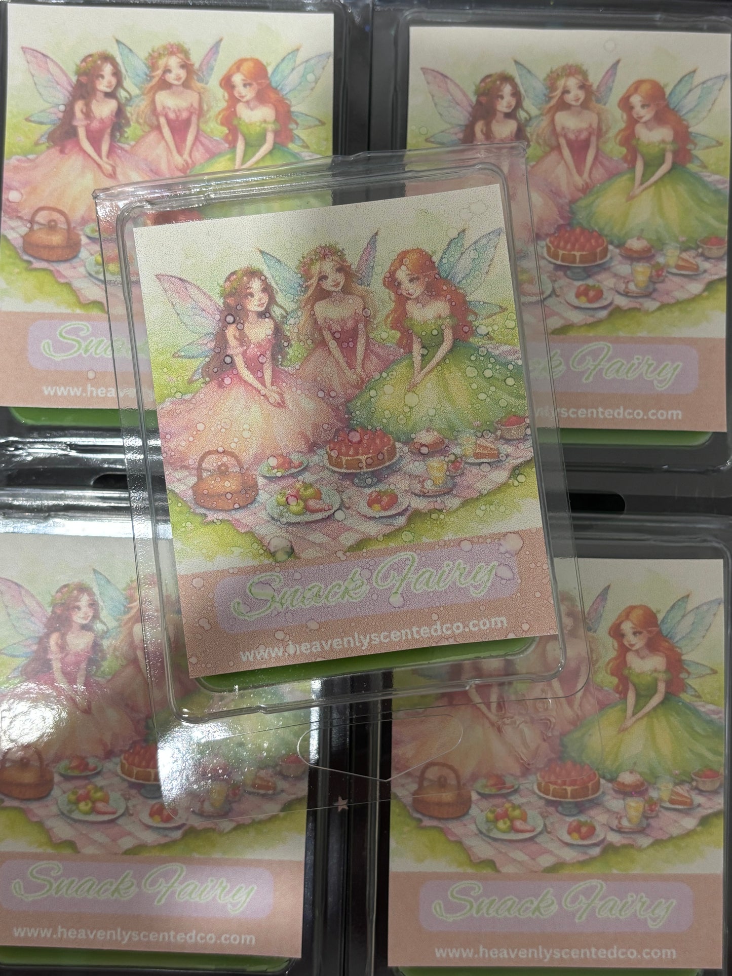 Snack fairy clam shell wax melts