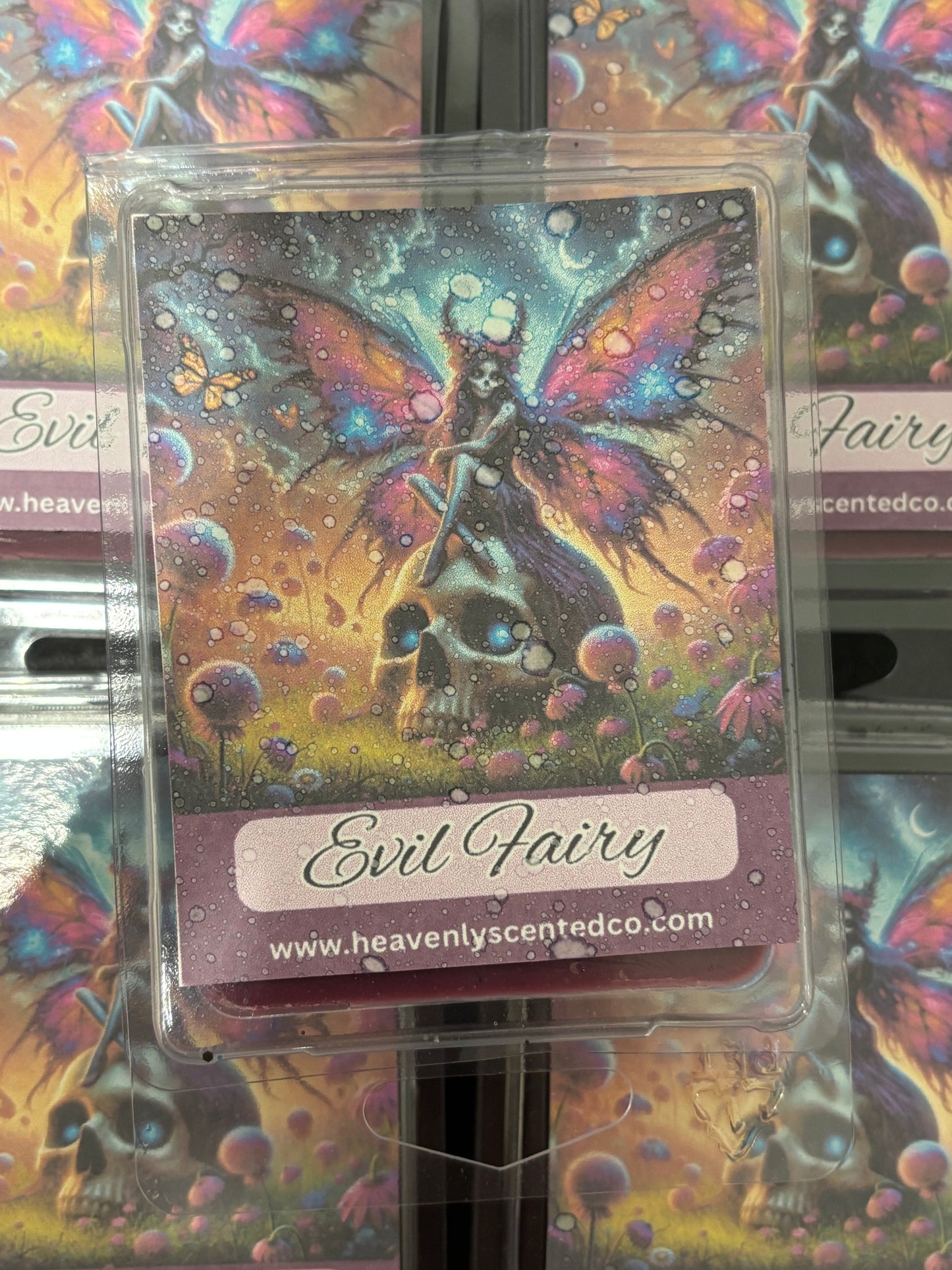 Evil fairy clam shell wax melts