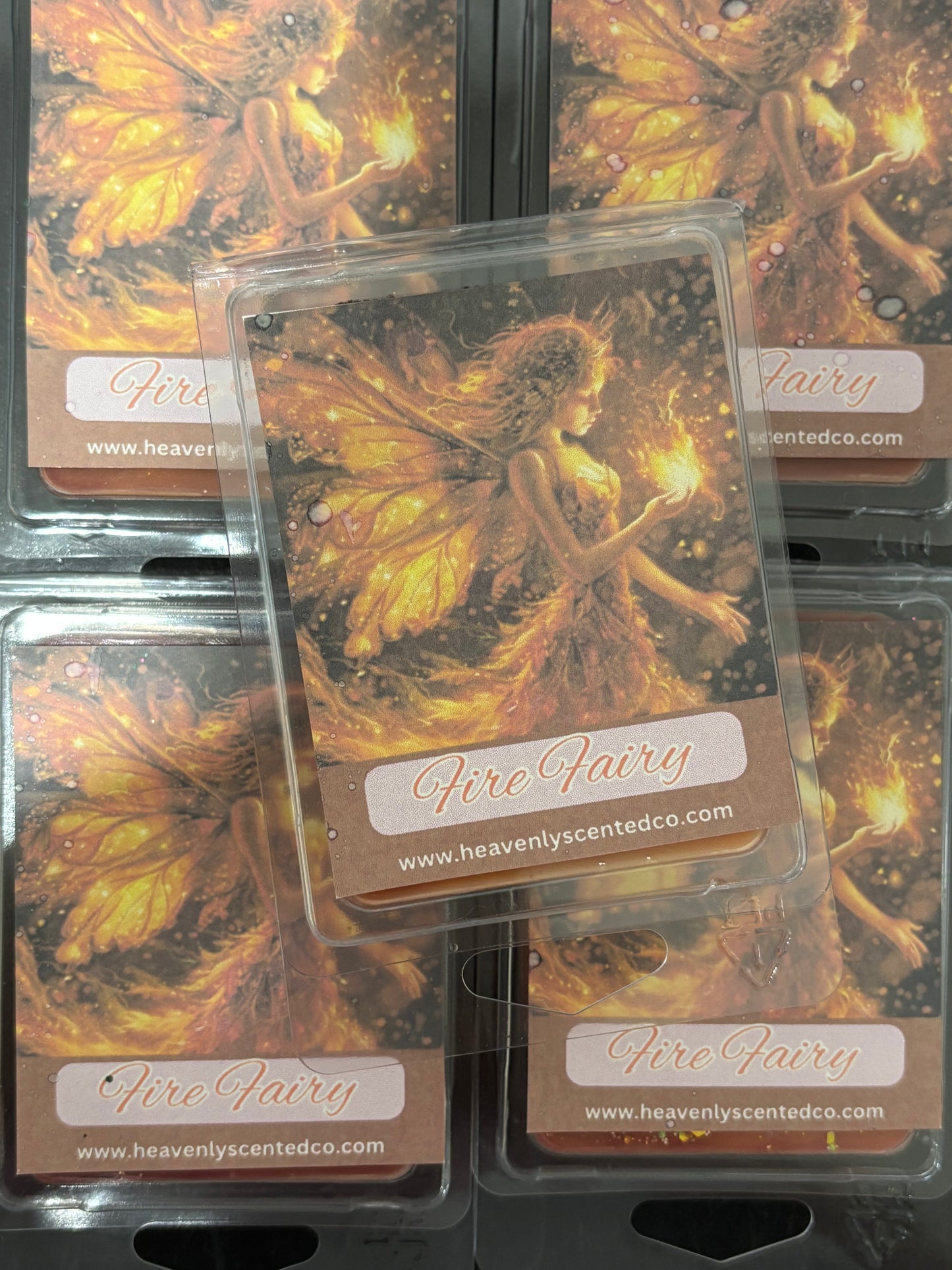 Fire fairy clam shell wax melts